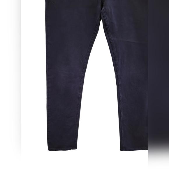 Banana Republic Men's Skinny Traveler Navy Dark Blue Pants Chinos Khakis 31 x 30 - Picture 4 of 7